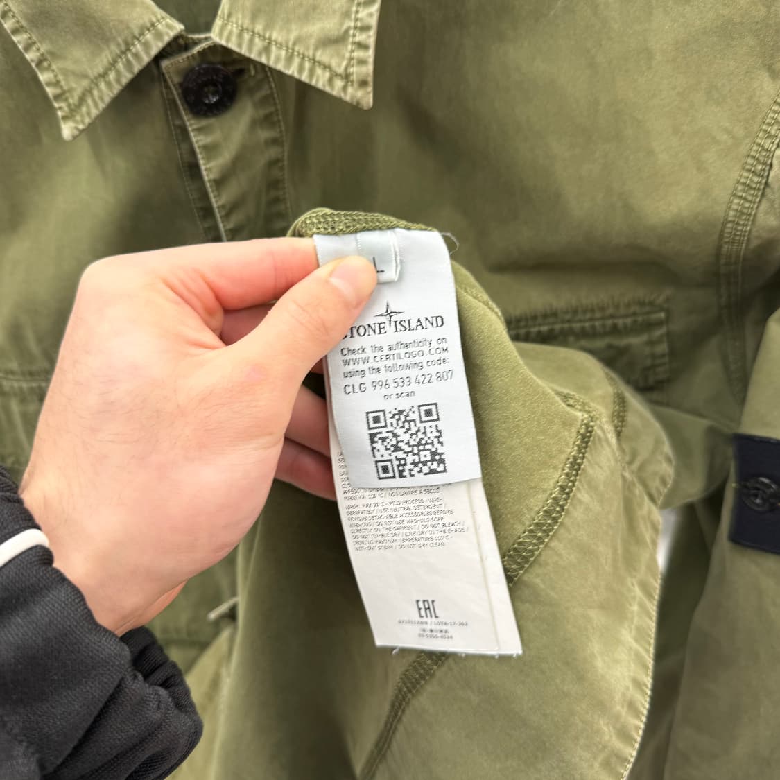 [L] 스톤아일랜드 4포켓 오버셔츠  상품이미지5