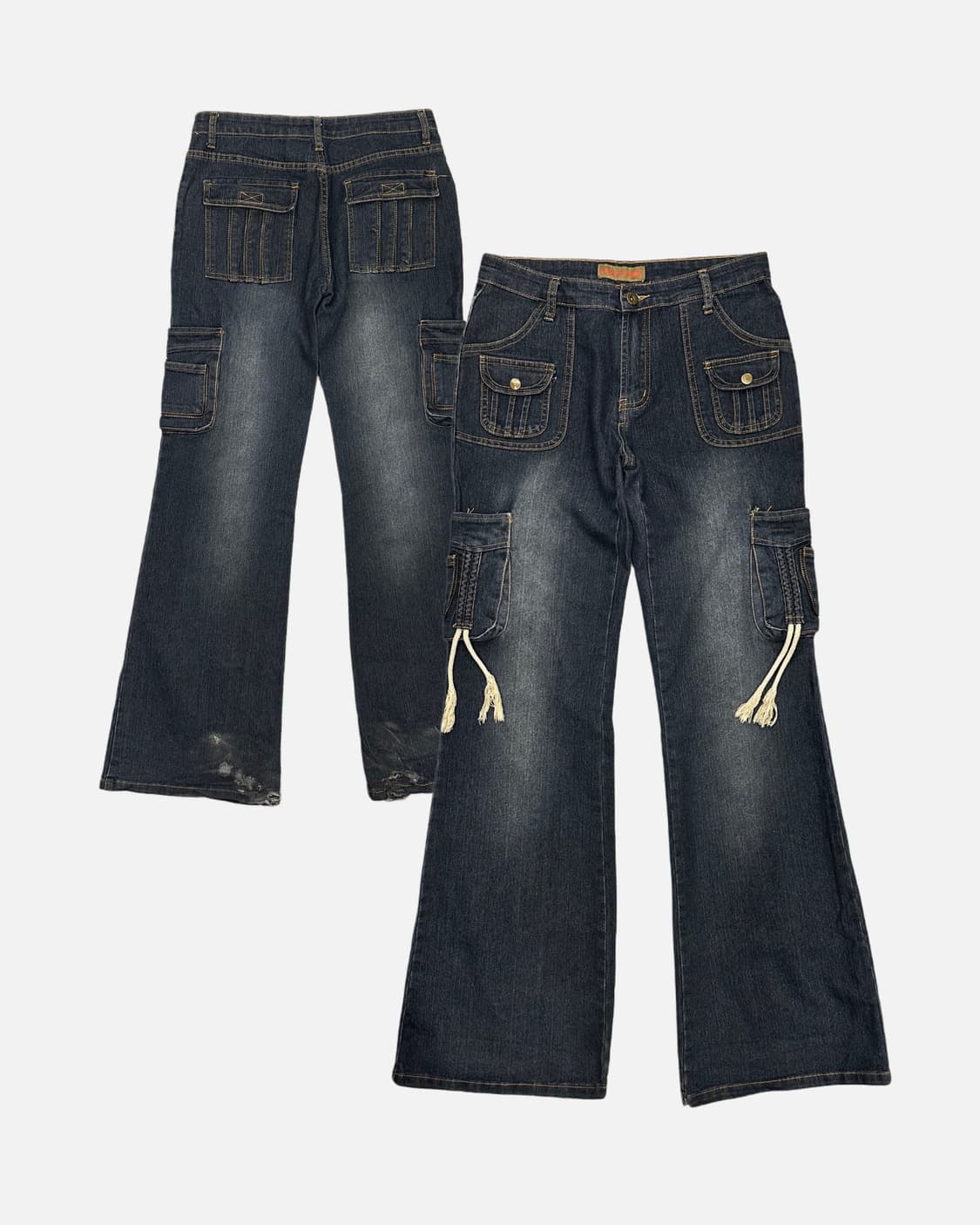 rope cargo boots-cut jean 상품이미지1