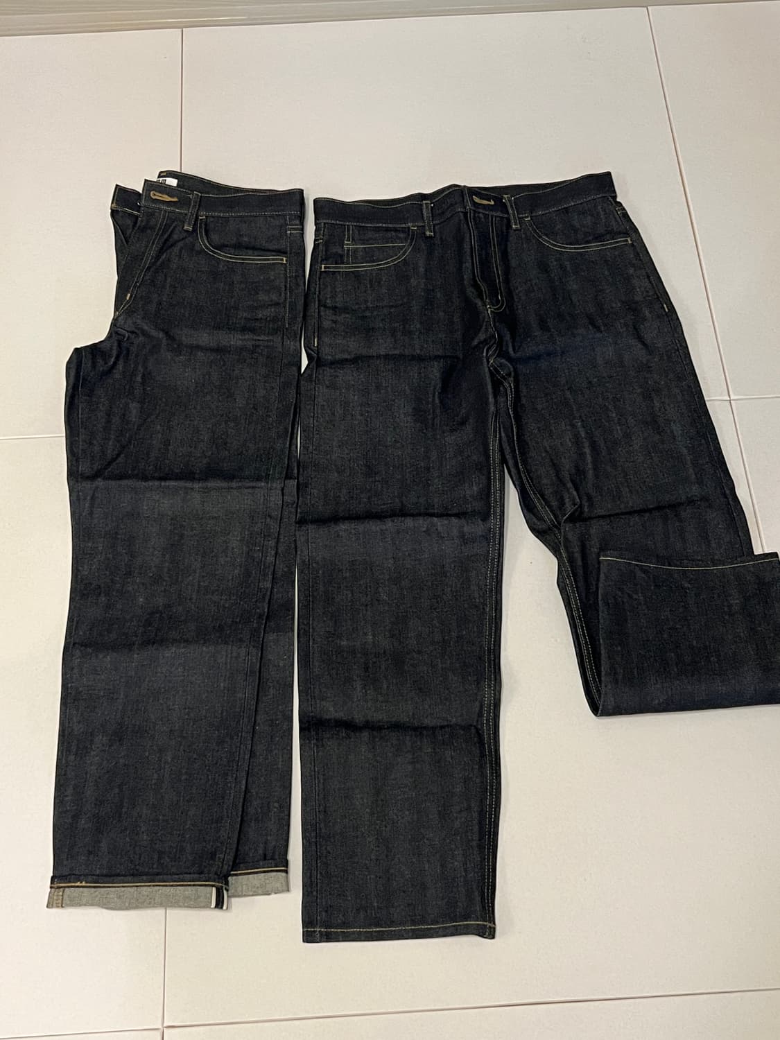 유니클로 U 레귤러피트진 샐비지 데님 31사이즈 상품이미지1