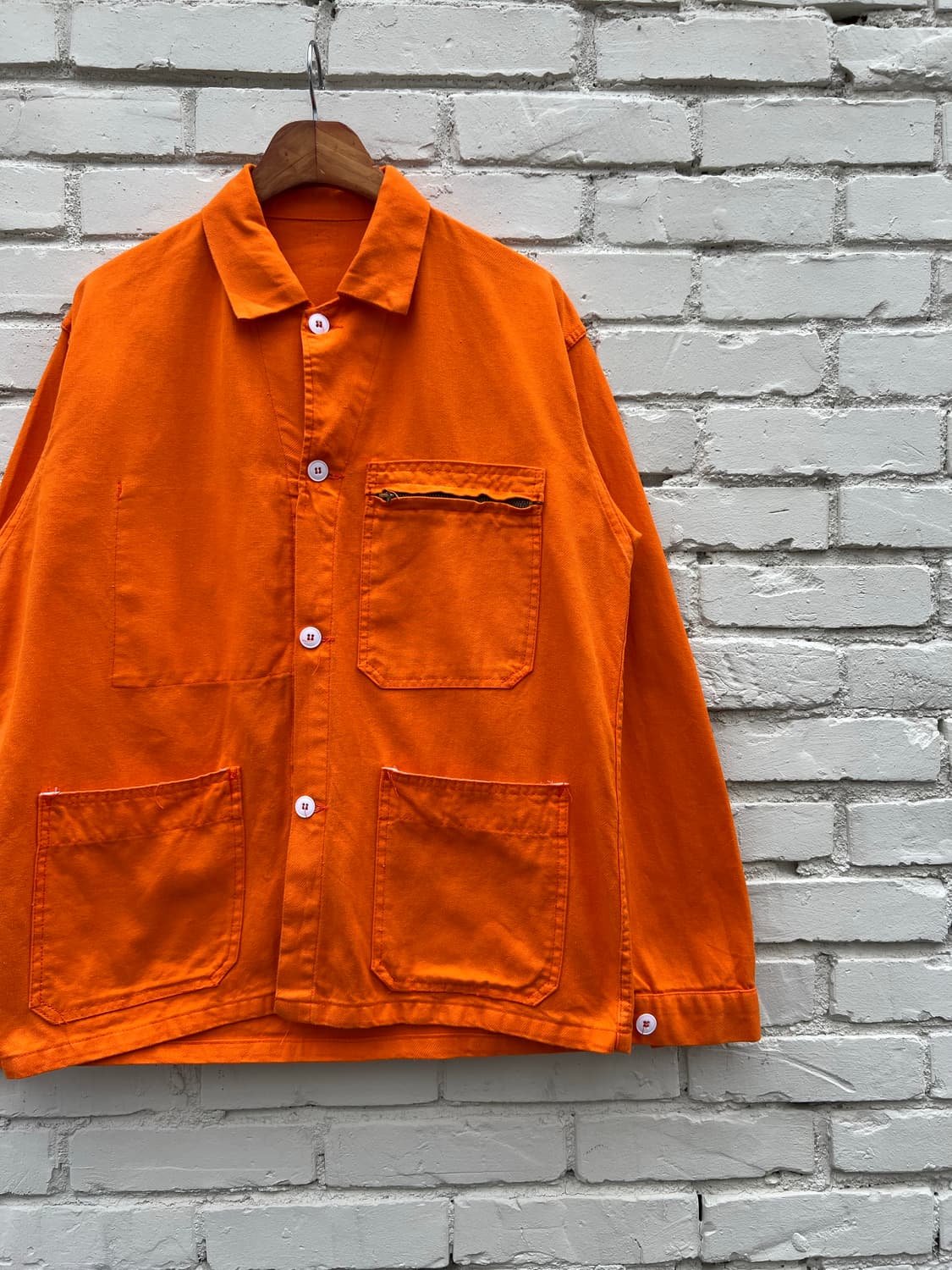 OLD VINTAGE "ORANGE" FRENCH 빈티지프렌치워크자켓 상품이미지5