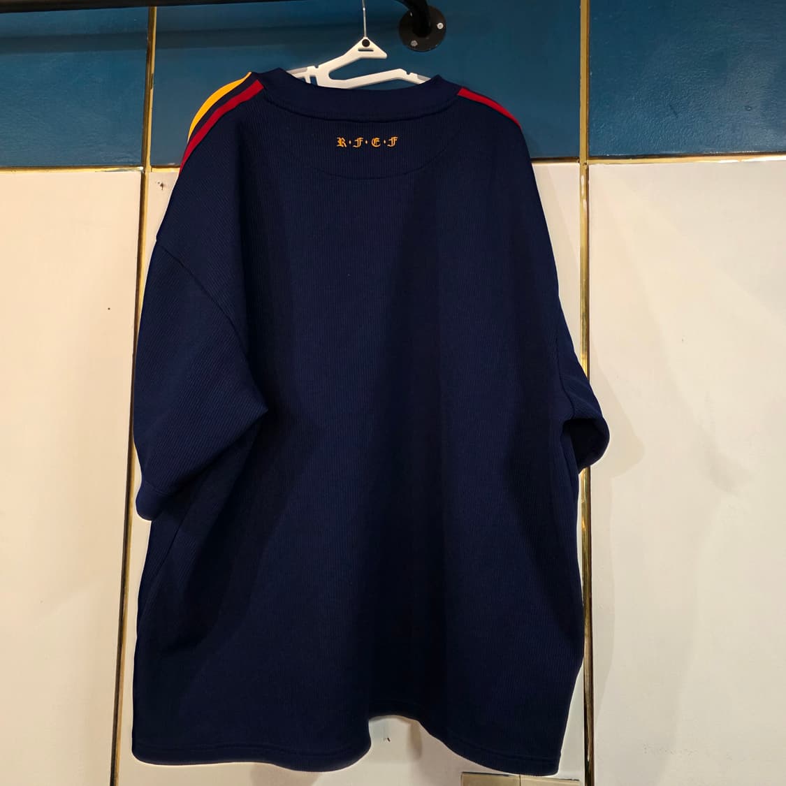 아디다스 축구 와플 반팔 스페인 유니폼 아이콘 저지 HE8910 XL 상품이미지2