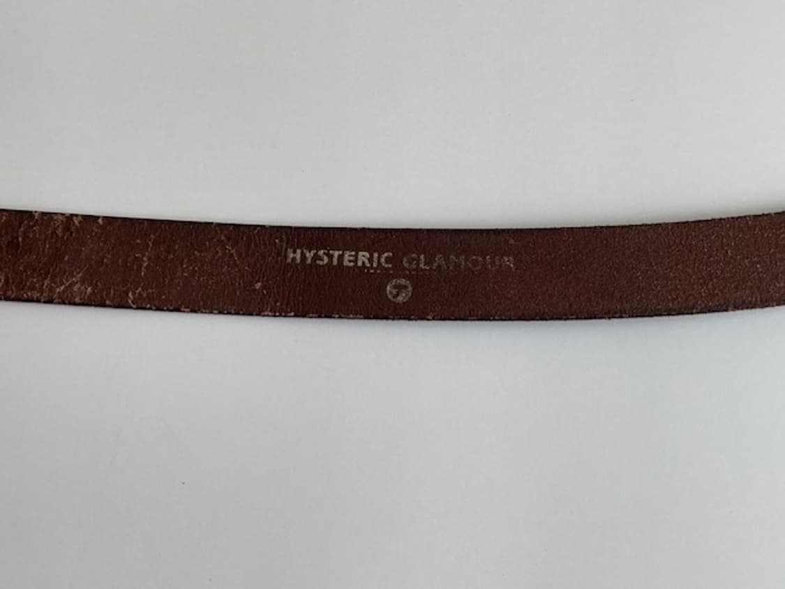 히스테릭글래머 브라운 벨트 상품이미지8