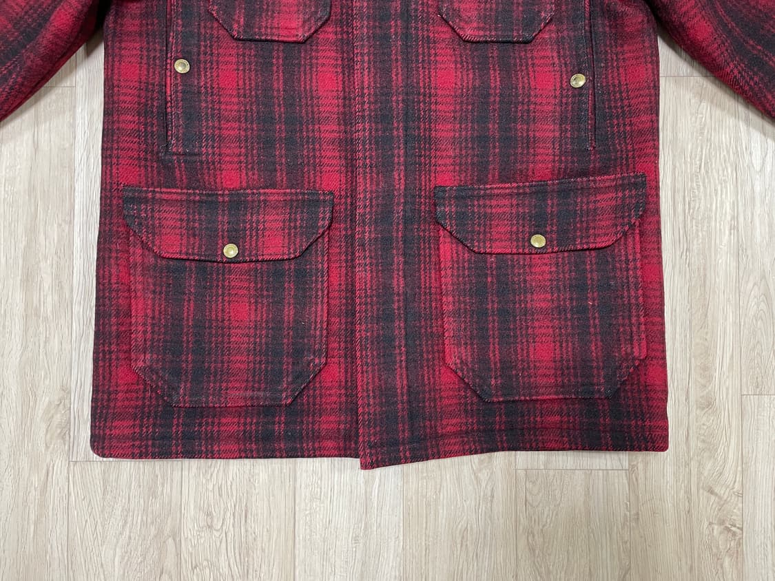 100) 40's 울리치 체크 울 매키노자켓(RRL&LVC&폴로) 상품이미지7