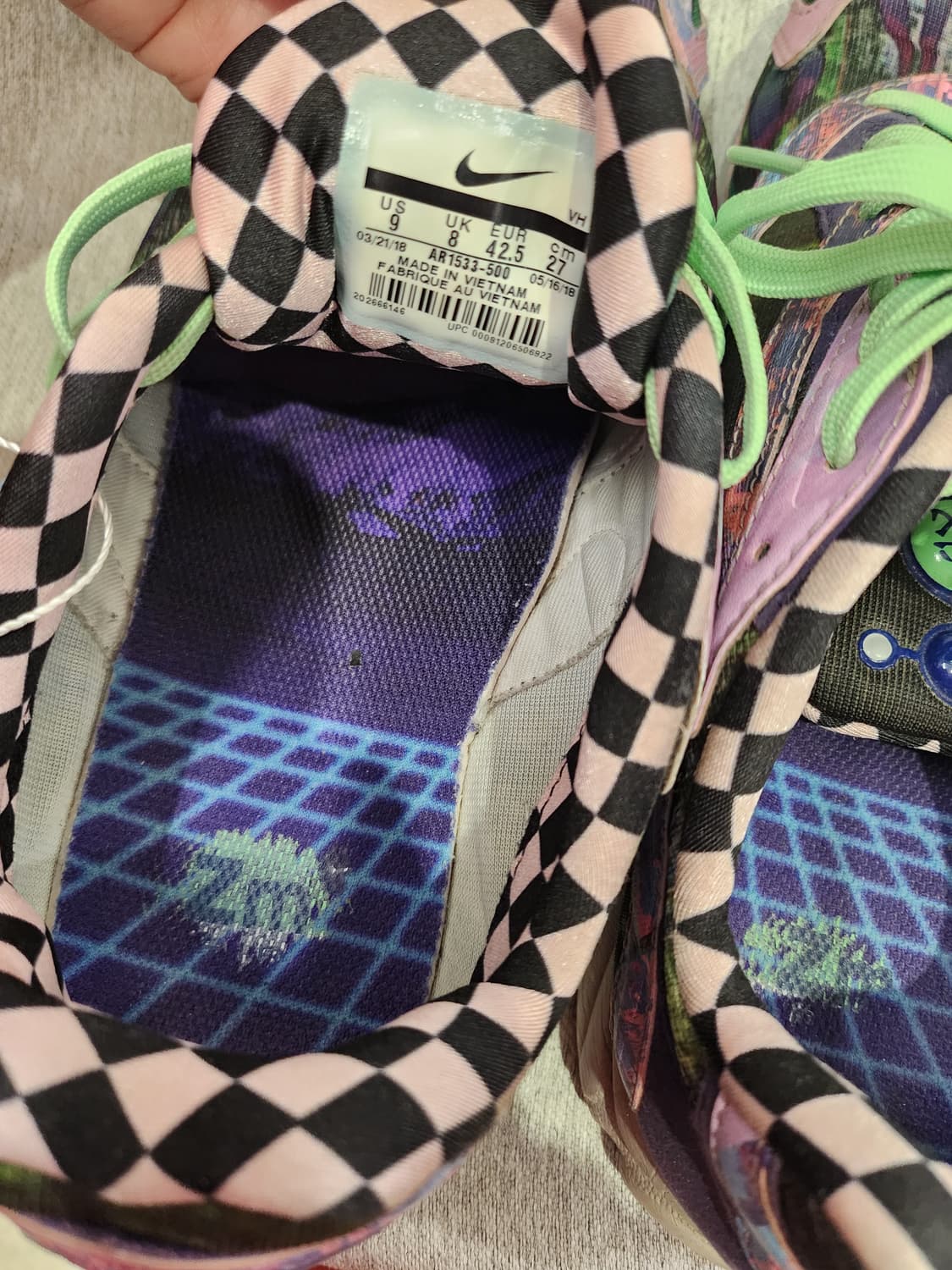 나이키 줌 스트릭 스펙트럼 플러스 코트 퍼플 상품이미지4