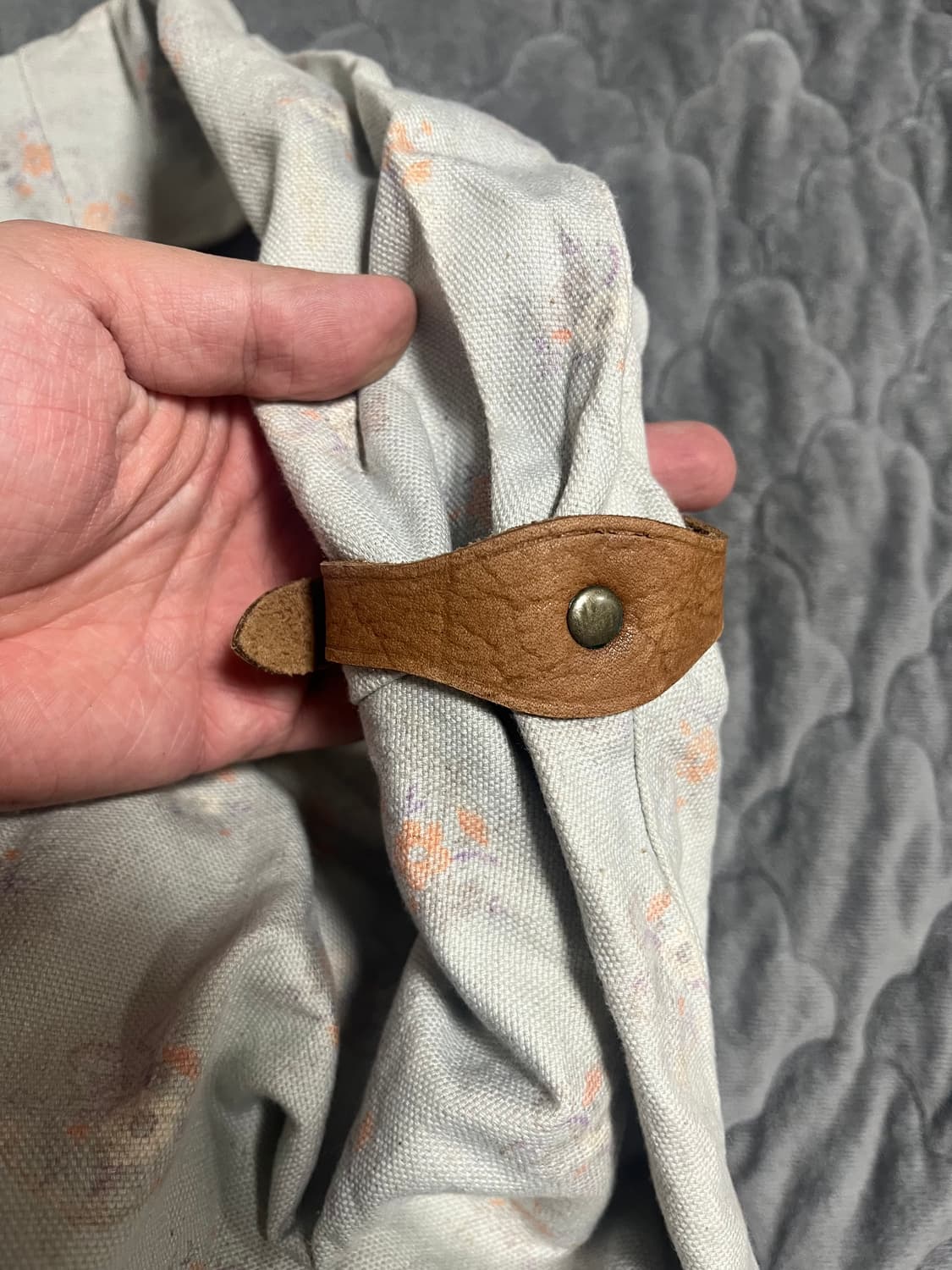 KAPITAL 캐피탈 스너프킨백 숄더백 플라워패턴 상품이미지2