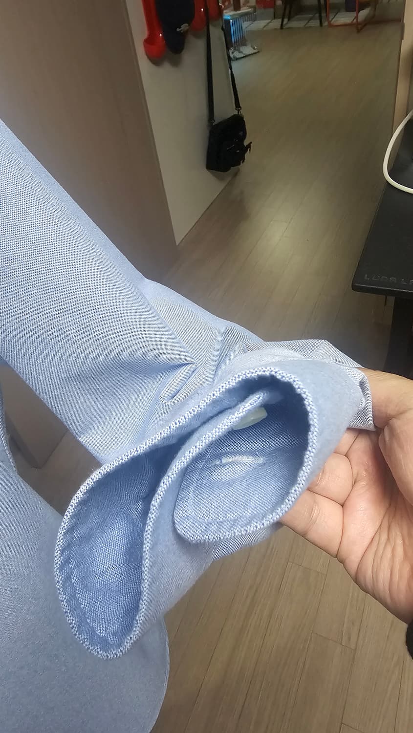 폴로랄프로렌 옥스포드 셔츠 블루 슬림핏 xxl 상품이미지3