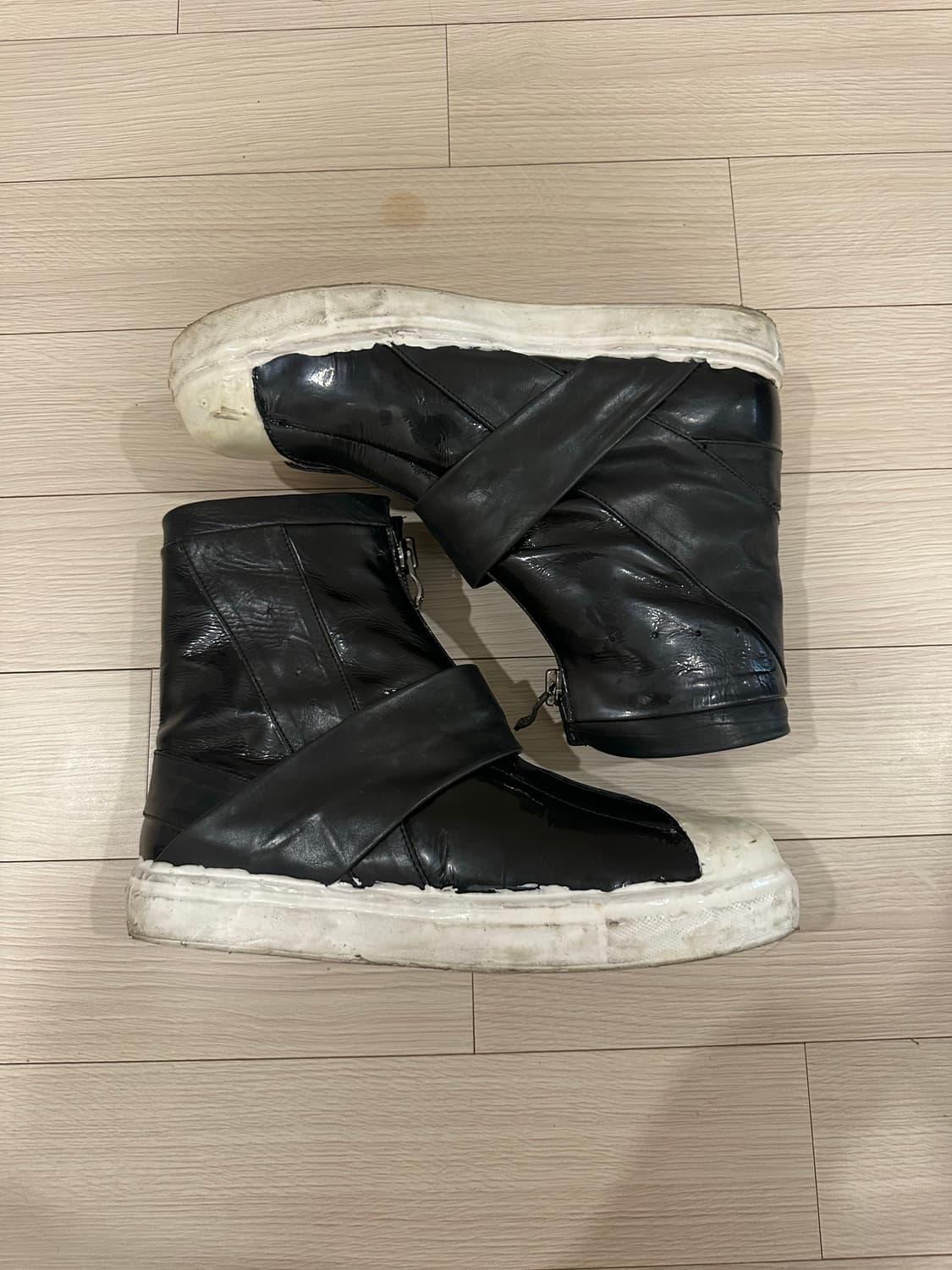 데보아 카프 레더 하이탑 상품이미지1
