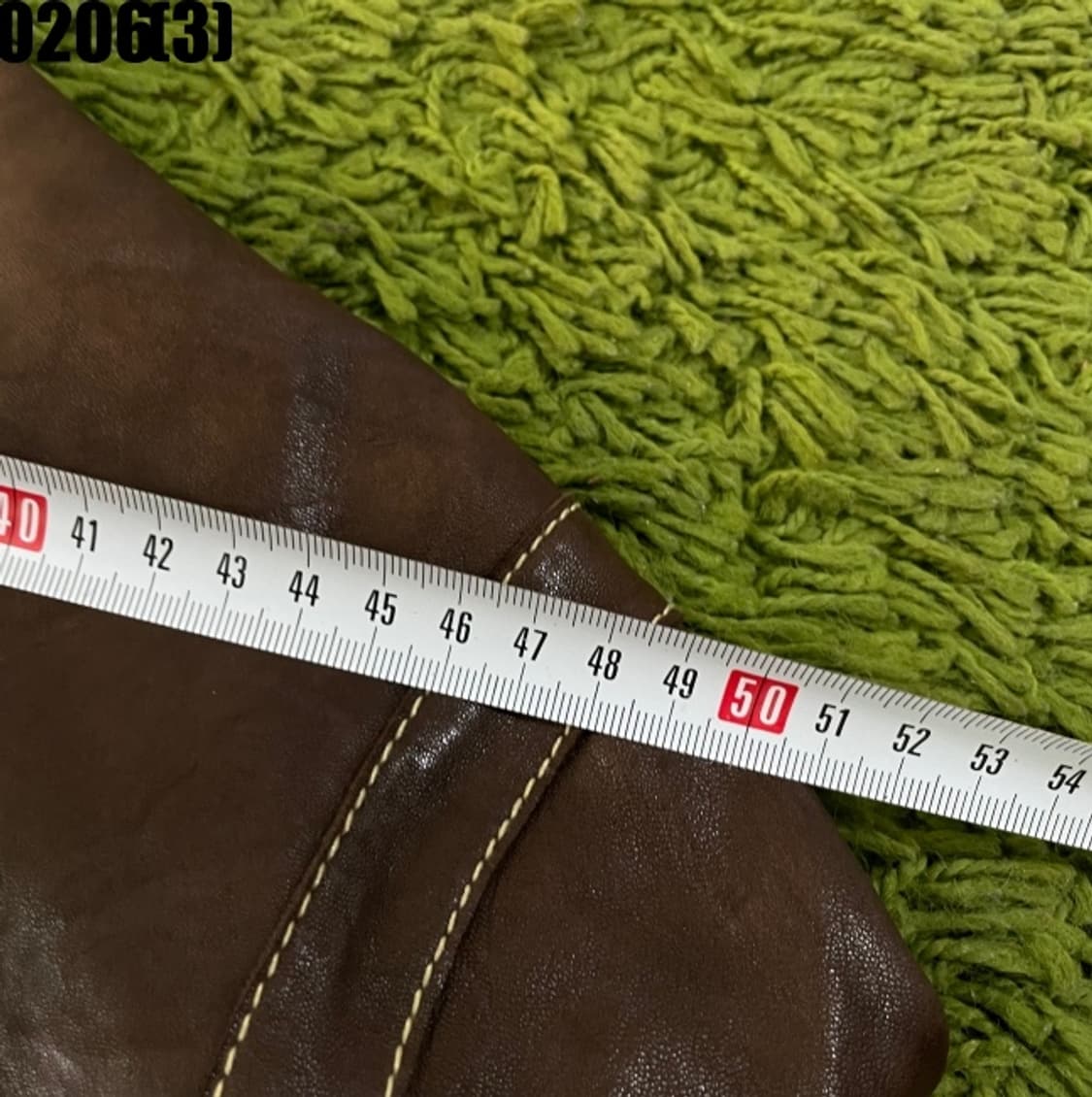 코모도스퀘어 레더 자켓 상품이미지8