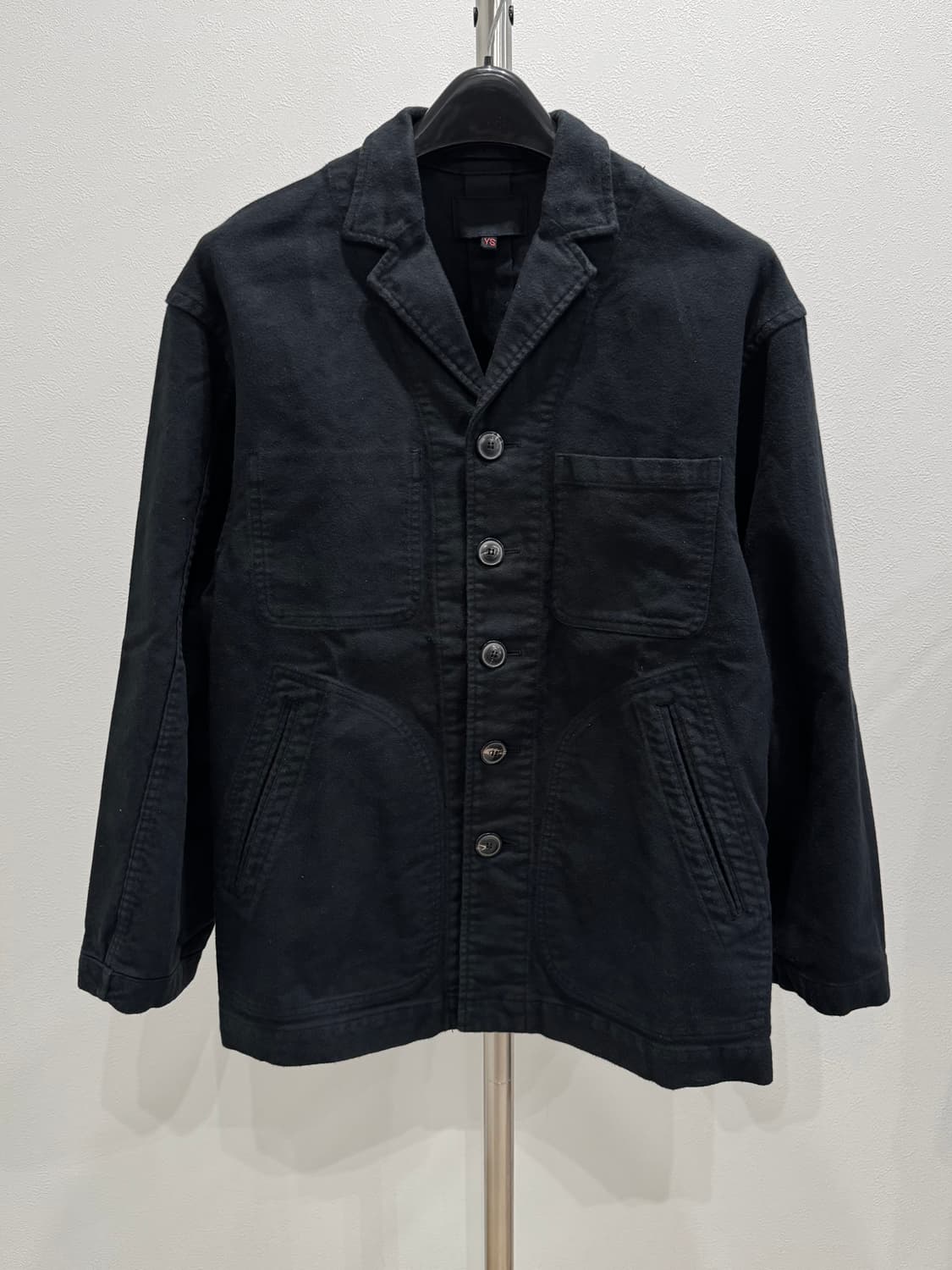 요코사카모토 23aw 브러쉬드 몰스킨 워크 자켓 상품이미지1