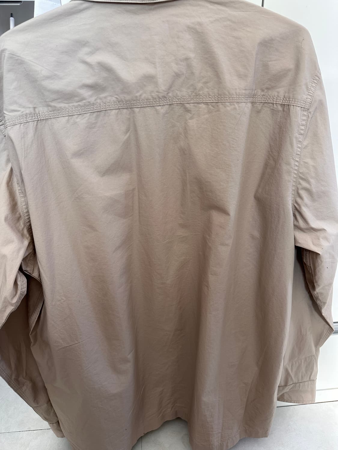 칼하트 베이지 셔츠 자켓 아우터 상품이미지2