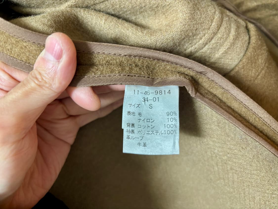 Newyorker 뉴요커 후디 더플코트 울 s 미사용 일본산  상품이미지4