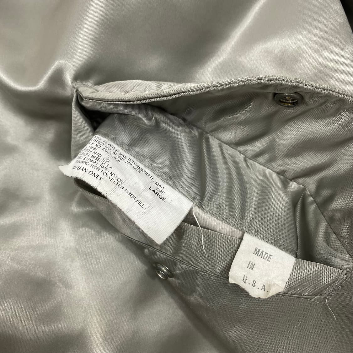 USA MA-1자켓 L 상품이미지9