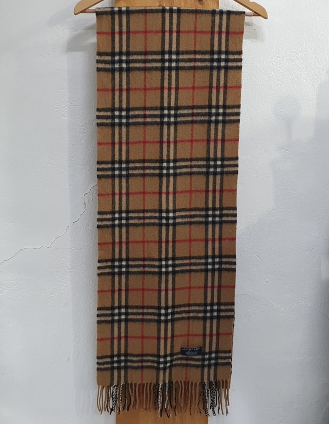 버버리 캐시미어 100% 머플러 상품이미지1