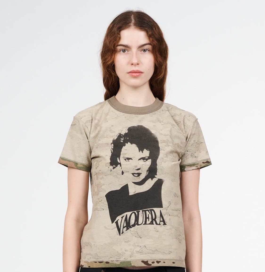 Vaquera 카모 인사이드아웃 티셔츠 상품이미지4