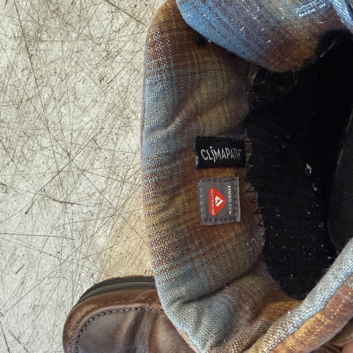 팀버랜드 X 펜들턴 비브람창 콜라보 레더 워커 280 상품이미지7