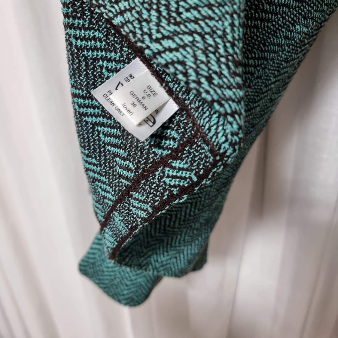 센존 St.John 센죤 투피스 셋업 자켓 치마 울80 (US6) 상품이미지7