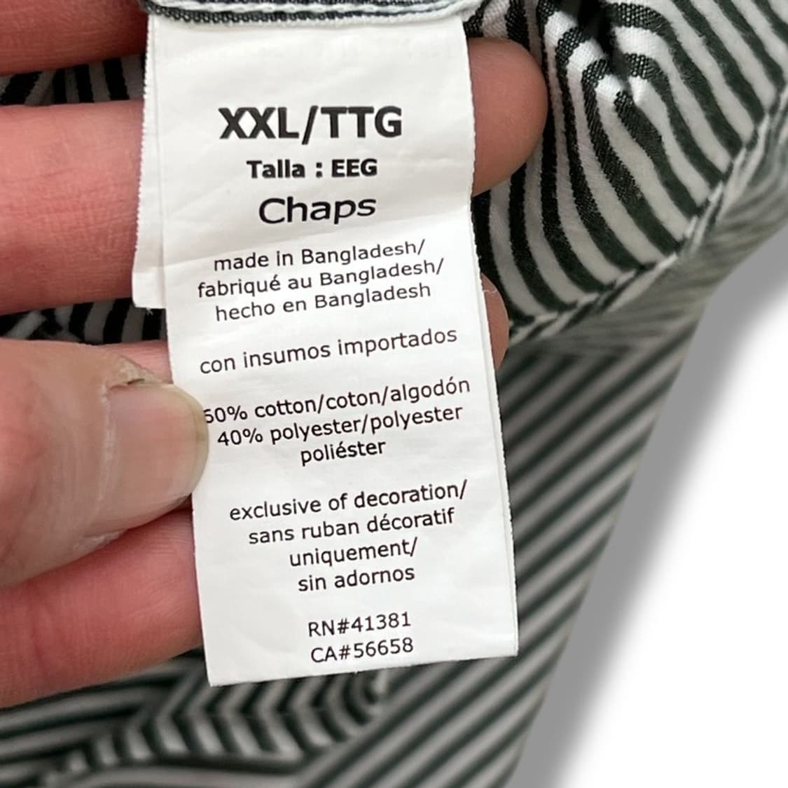 챕스랄프로렌 스트라이프셔츠 r2172 상품이미지7