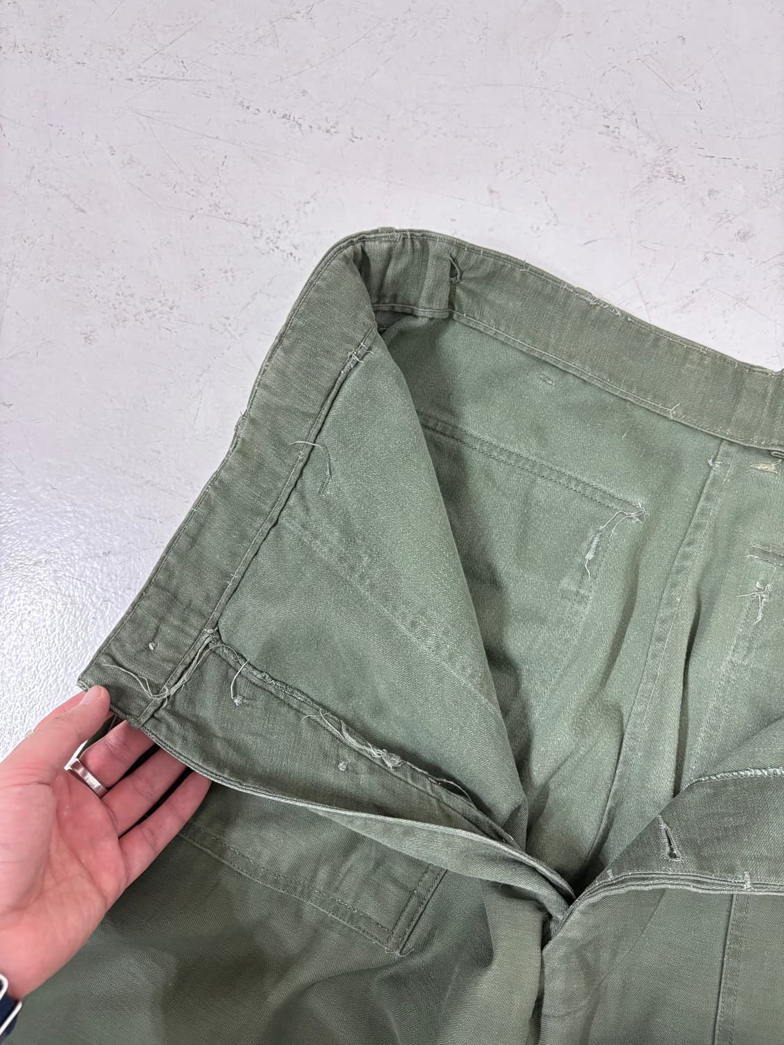 60’s U.S Army og-107 Fatigue Pant 1st. 상품이미지7
