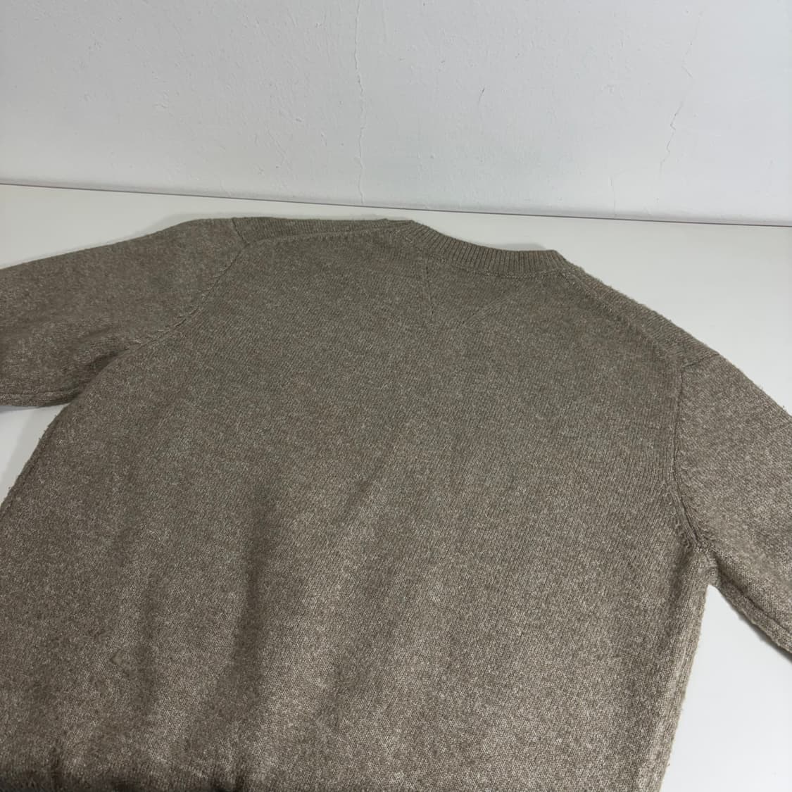 M 100 수아레 라이트브라운 루즈오버핏 라운드니트 상품이미지3