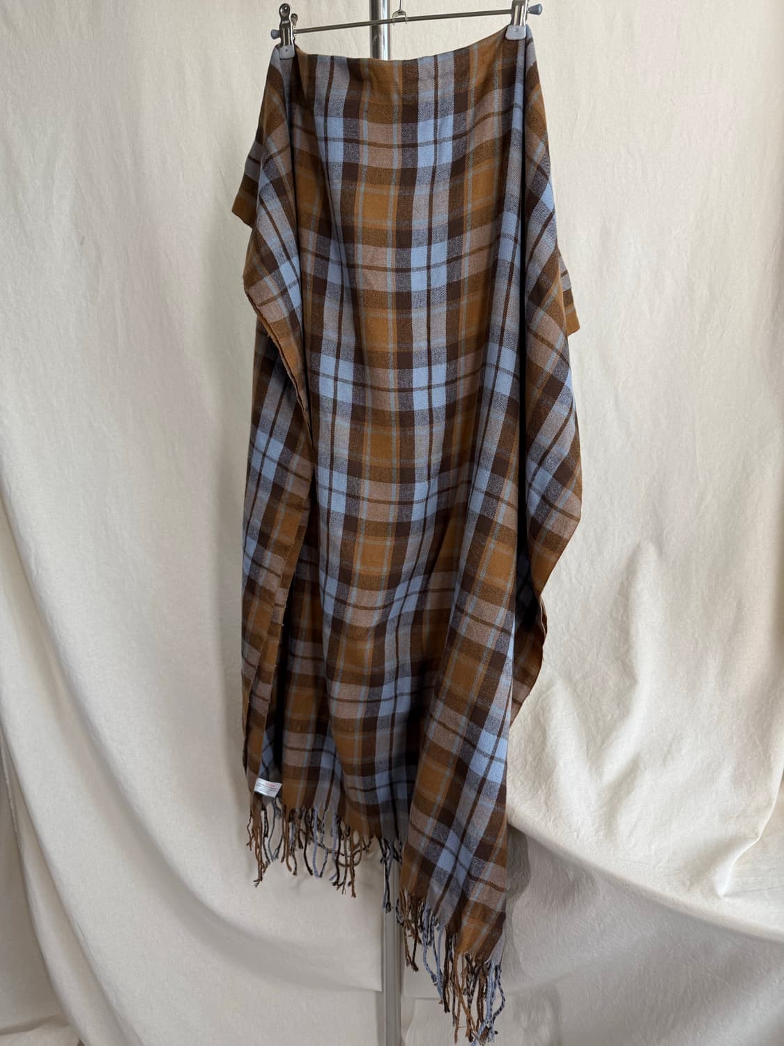 Check Wide Muffler 상품이미지3