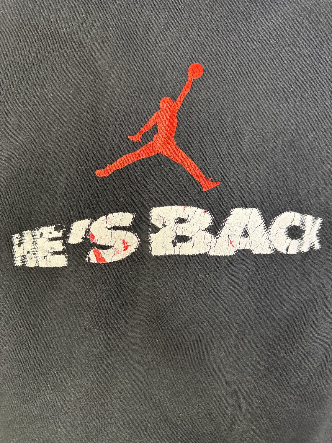 빈티지 90s 나이키 에어조던 HE S BACK 스웻셔츠 맨투맨 M 상품이미지2