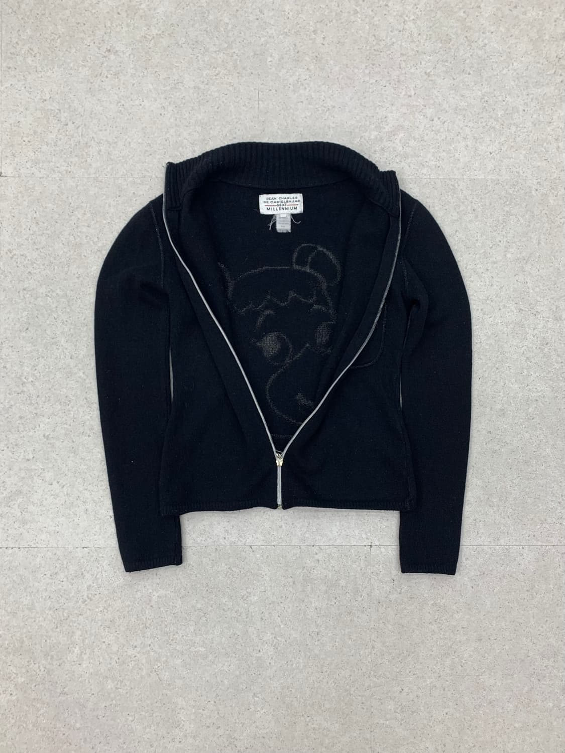 Jean charles de castelbajac 카스텔바작 울 집업니트 상품이미지3