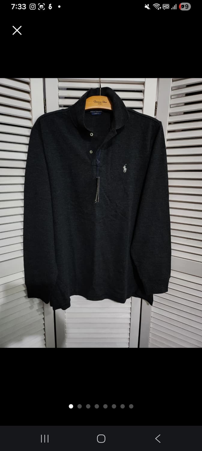 (새상품)폴로 랄프로렌 남성 긴팔 티셔츠 상품이미지1