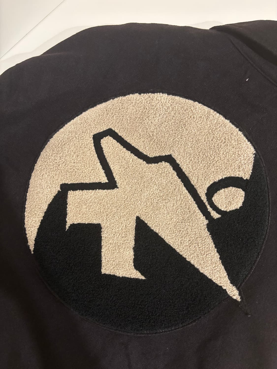 아워레가시워크샵 스투시 블루종 자켓 워시드 블랙 몰스킨 상품이미지6