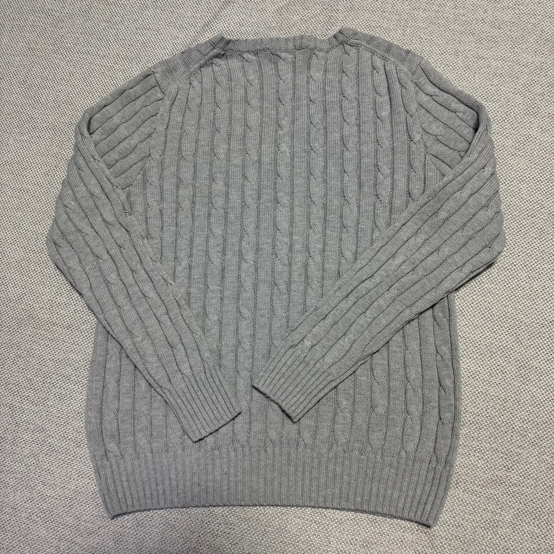 폴로 랄프로렌 브이넥 케이블 니트 상품이미지5