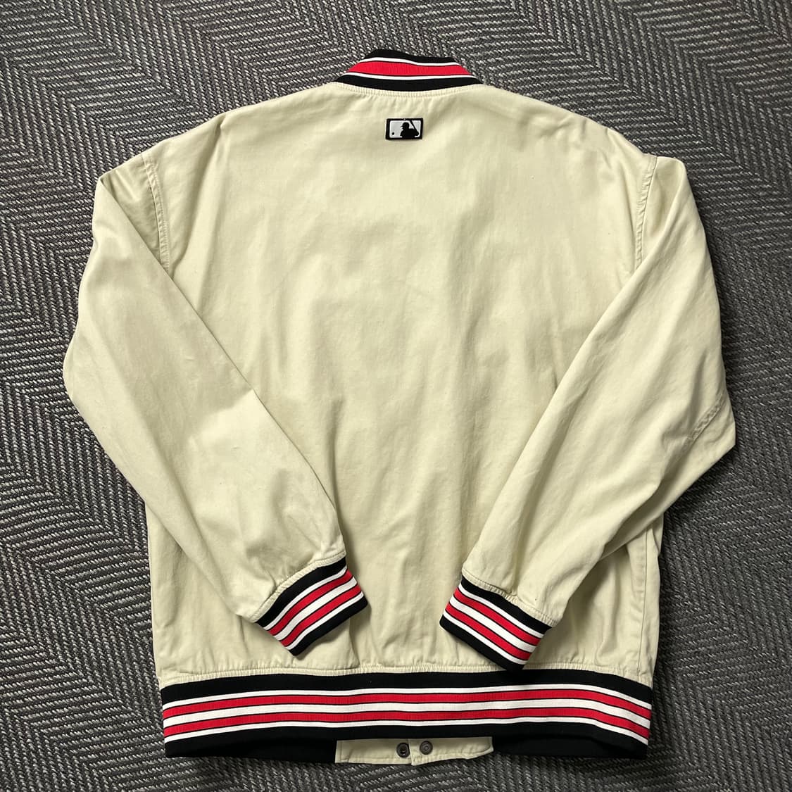 00s MLB 올드스쿨 뉴욕 양키스 베이스볼 바시티 자켓o 5007 상품이미지4