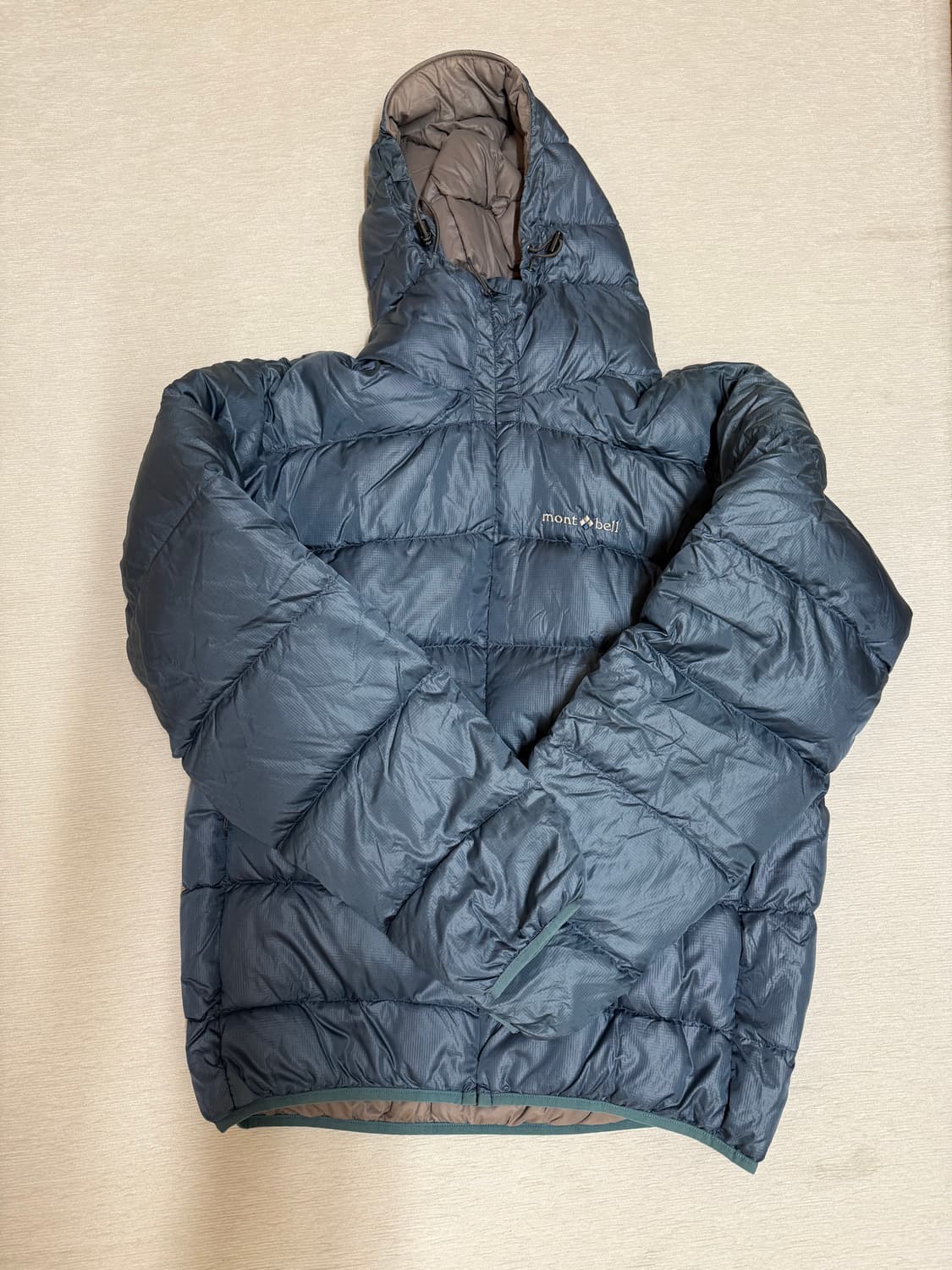 (L)몽벨 알파인 일본 빈티지 경량 다운 레어 색상 상품이미지1