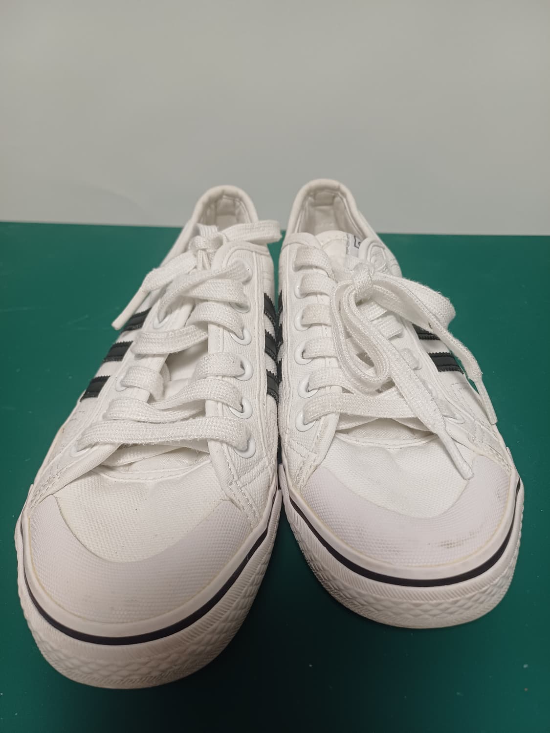 [S급] 아디다스 니짜 로우 RF 흰검 (240) 상품이미지4