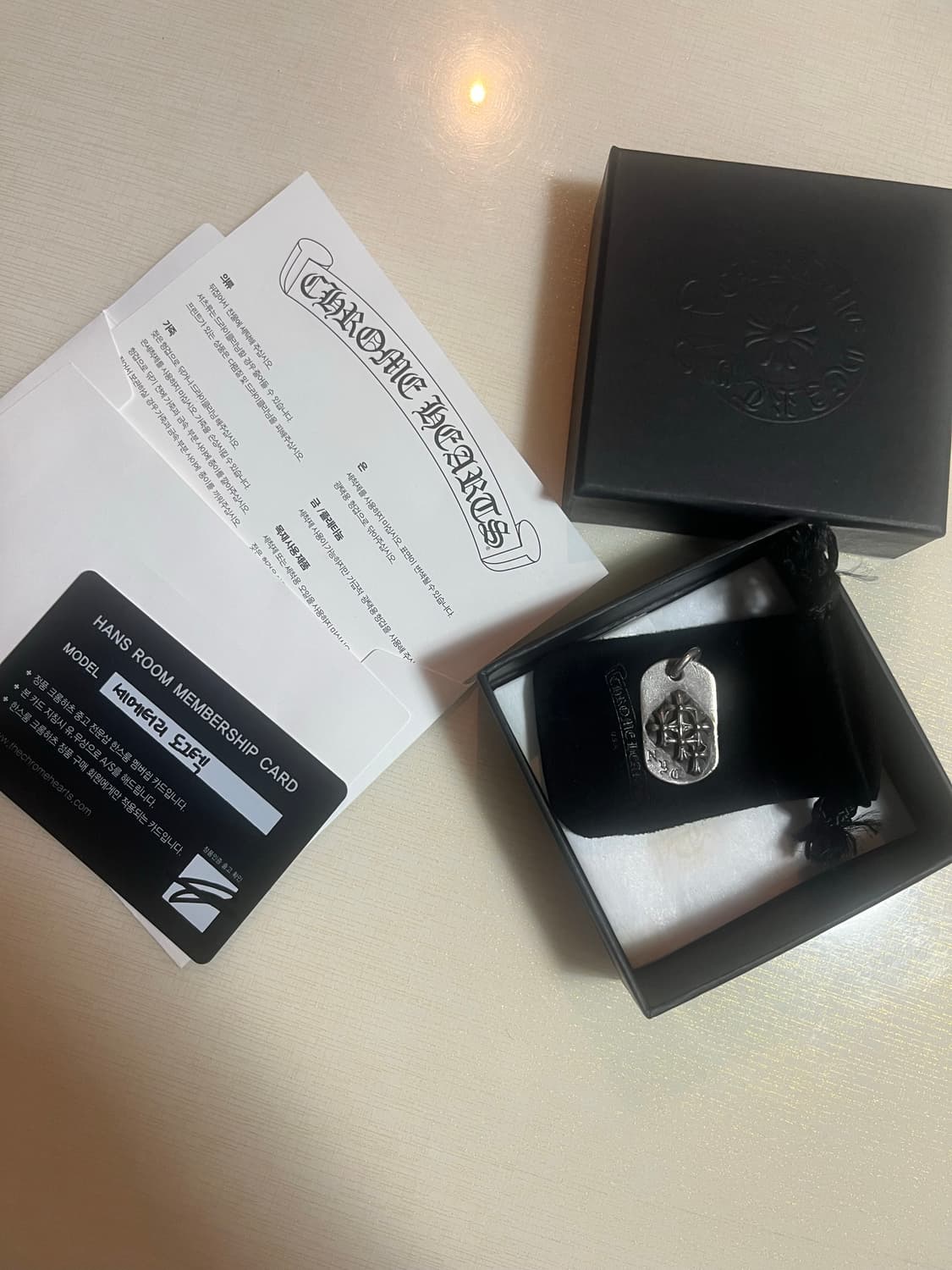 크롬하츠 세메터리 도그택 상품이미지1