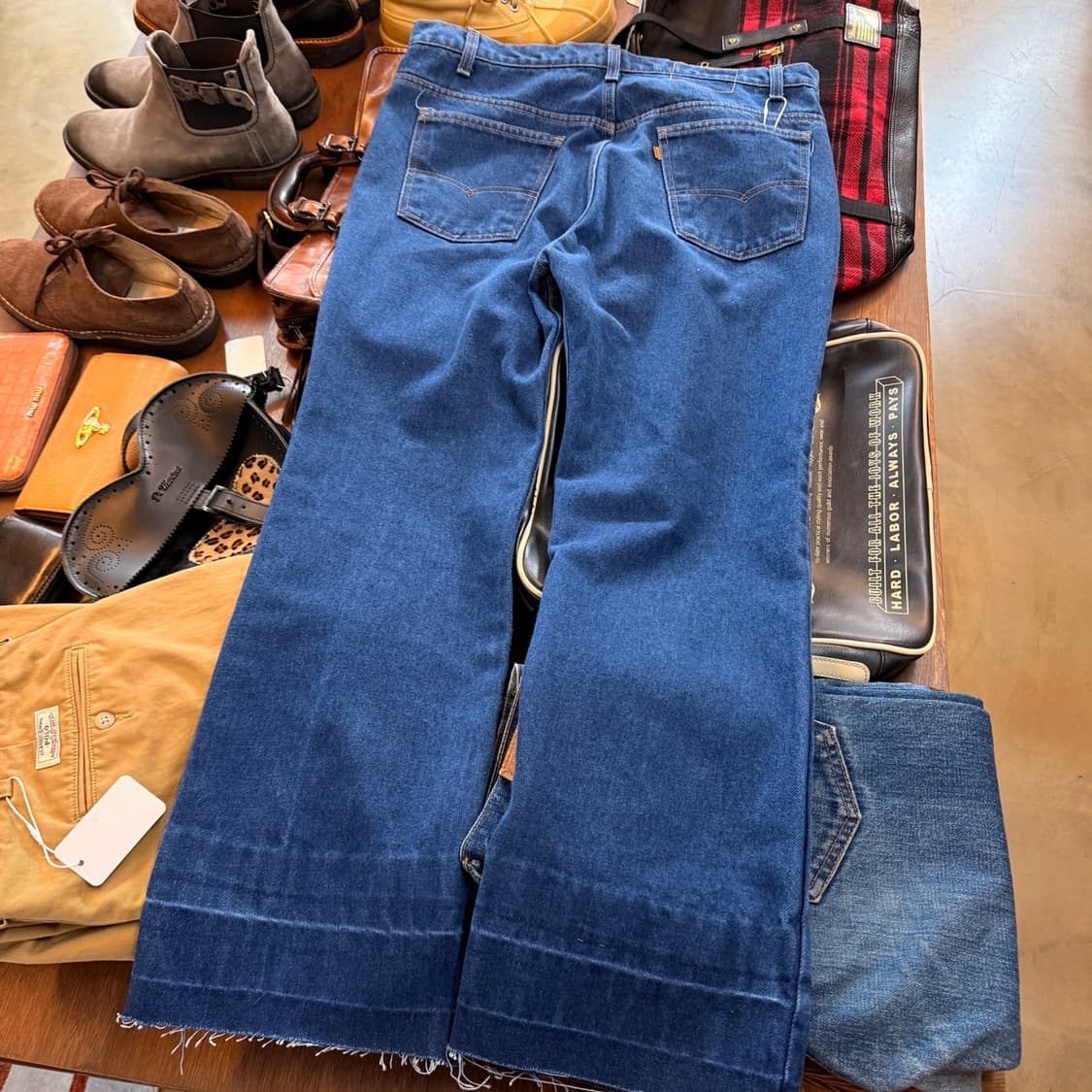 80S 리바이스 516 MADE IN USA 데님 팬츠 36 37 상품이미지1