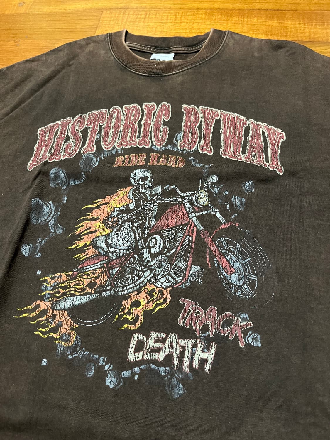 아웃스탠딩 MOT Death Track 반팔 티셔츠 상품이미지3