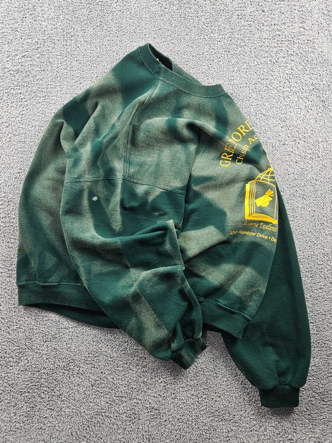 져지스 다잉 워시드 커스텀 맨투맨 스웻 셔츠 ( 2XL ) / 10952 상품이미지4