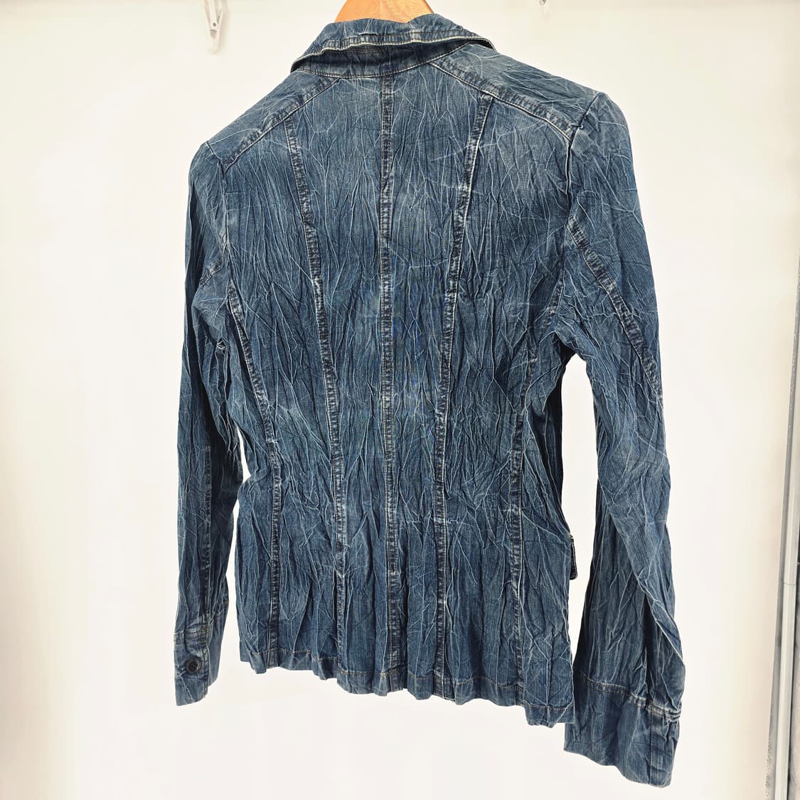 Y2K wrinkle 일본 빈티지 데님 자켓 상품이미지6