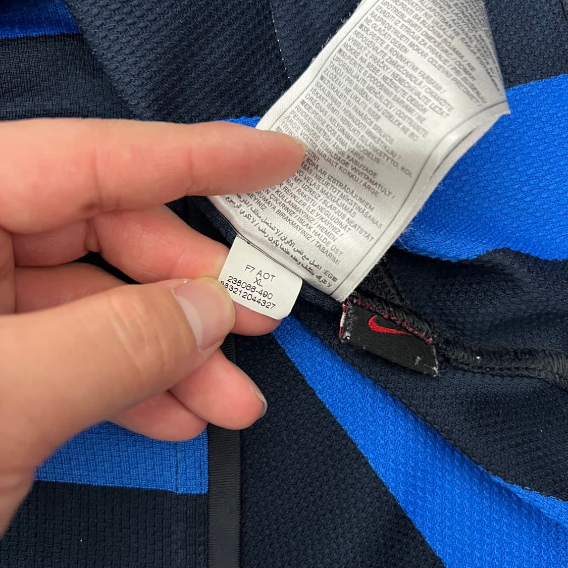 나이키 인터밀란 98-99 반팔 유니폼 져지 상품이미지7