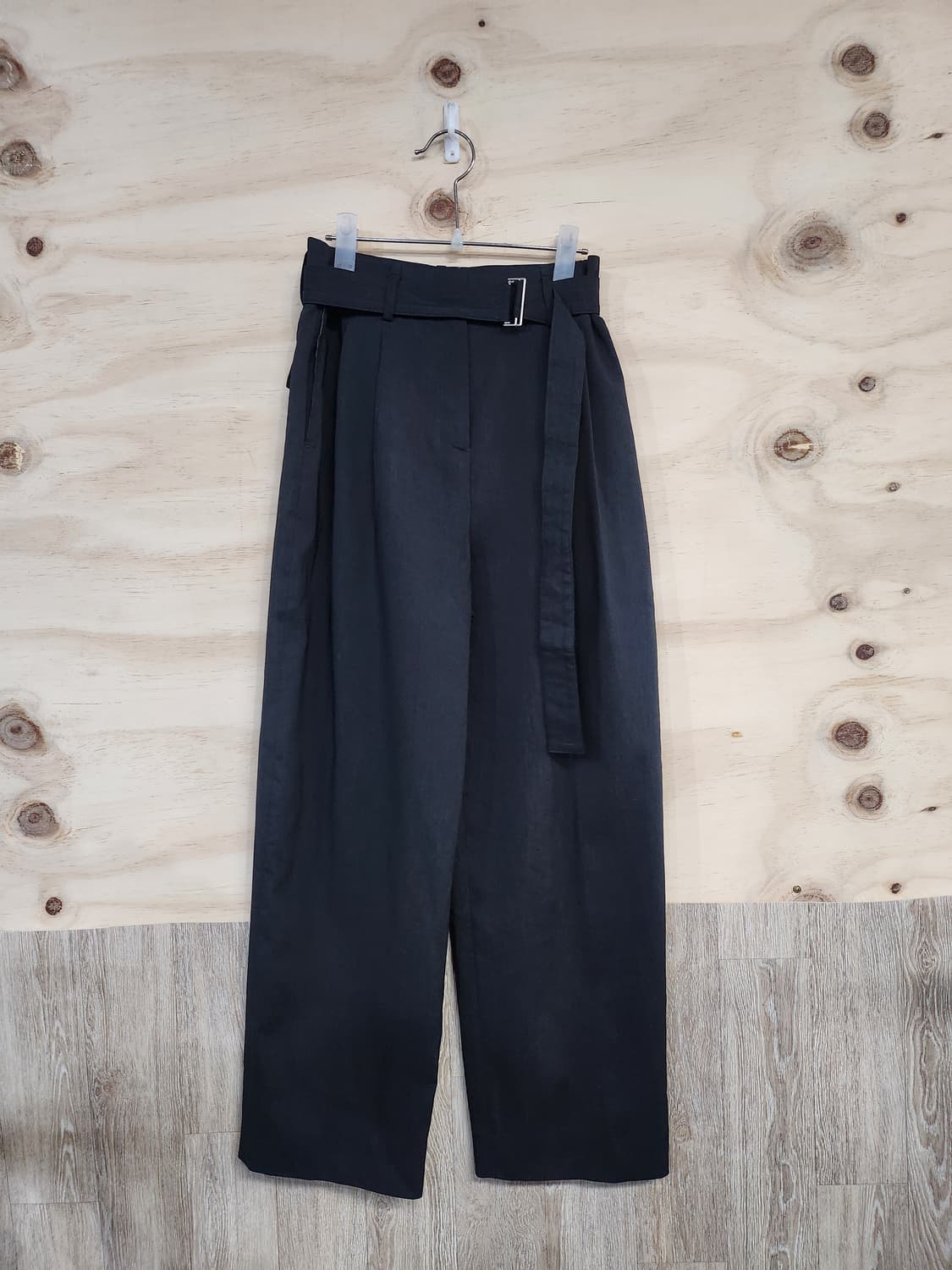 112) 나무그림 린넨블랜드 슬랙스 상품이미지1