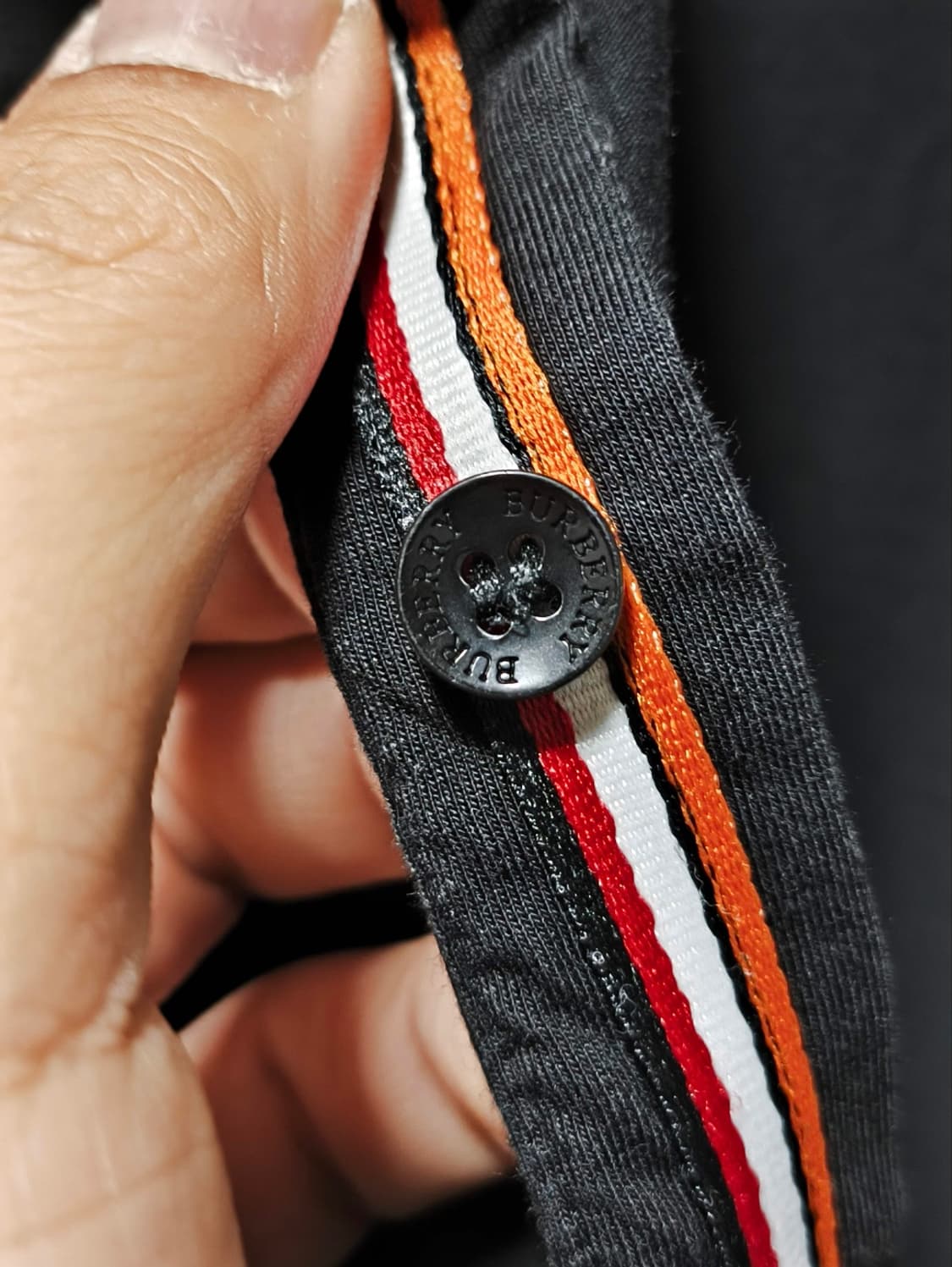 XL 버버리 레트로 카라넥 티셔츠 상품이미지3