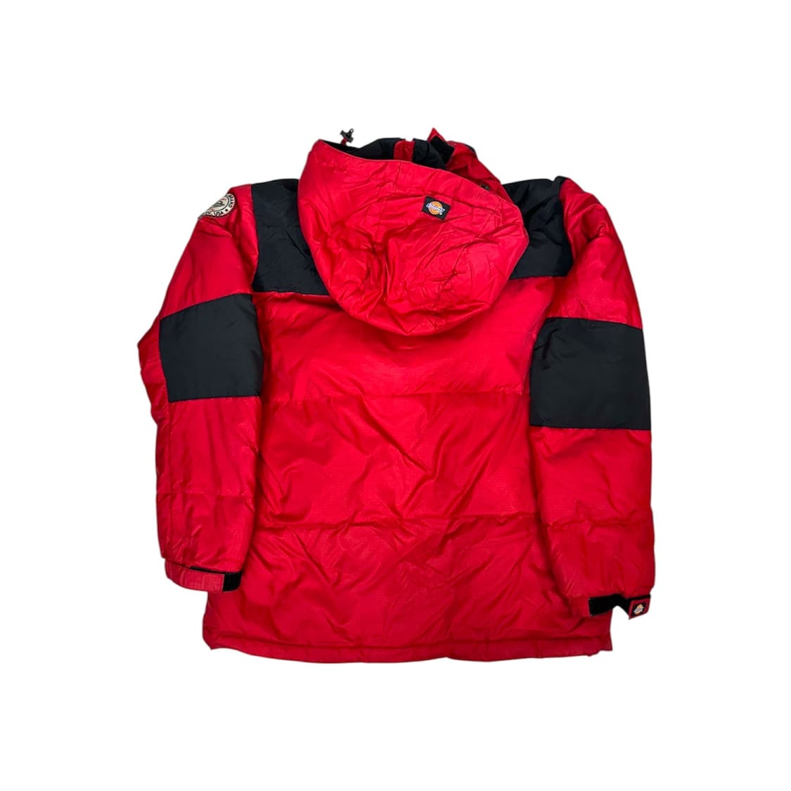 디키즈 덕다운 올드스쿨 레드 후드 패딩 점퍼 M 상품이미지6