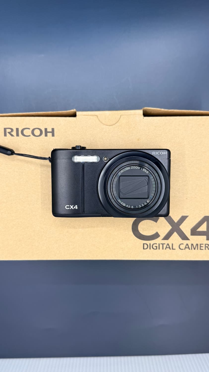 (뽀용필터) 리코 CX4 매트블랙 S급 빈티지 디카 카메라 /캐논 니콘 상품이미지1