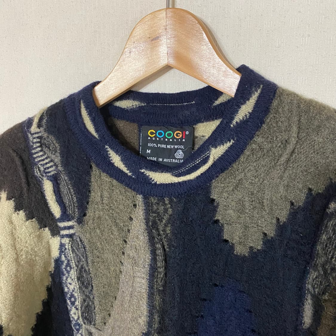 (M)COOGI 쿠지 케이블 니트 상품이미지2