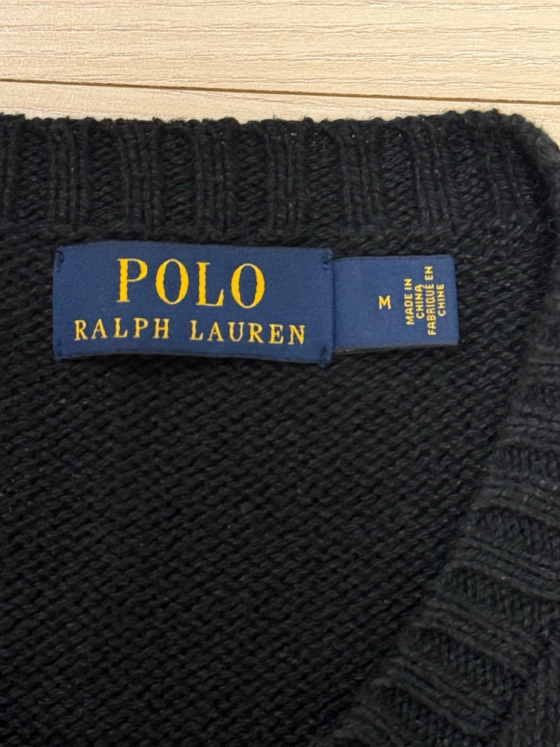 폴로 코코아 베어 니트 M 상품이미지2