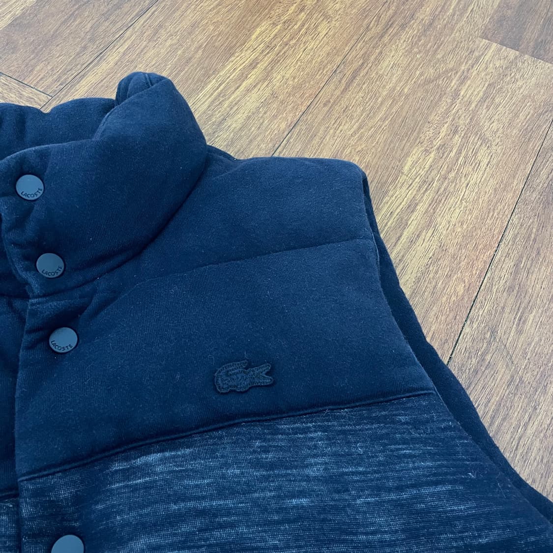 라코스테 네이비 패딩 조끼 상품이미지2