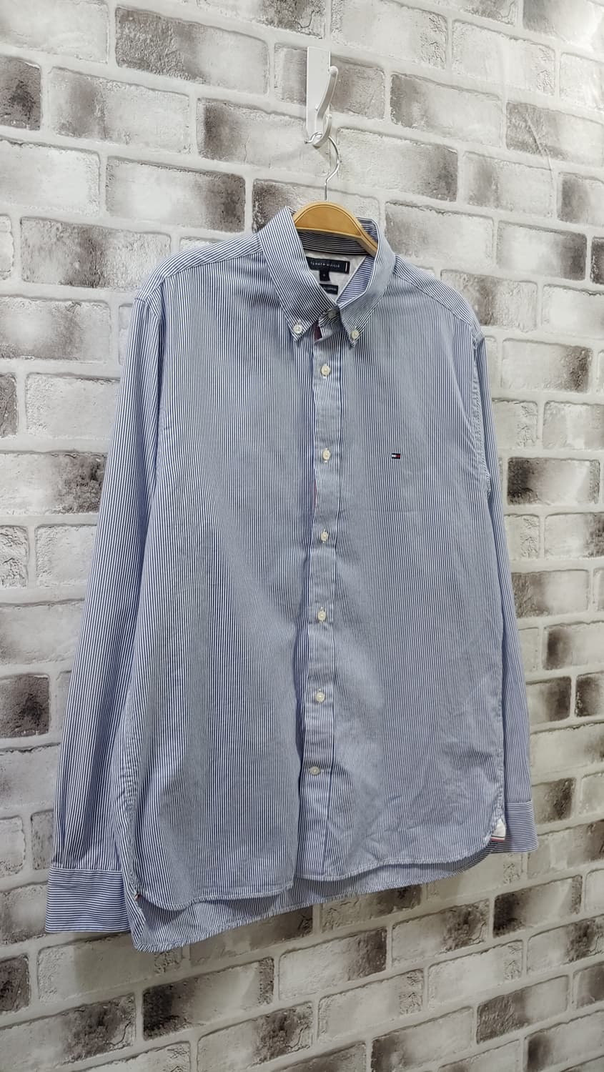 95 타미 스트라이프 셔츠 M 742 상품이미지2