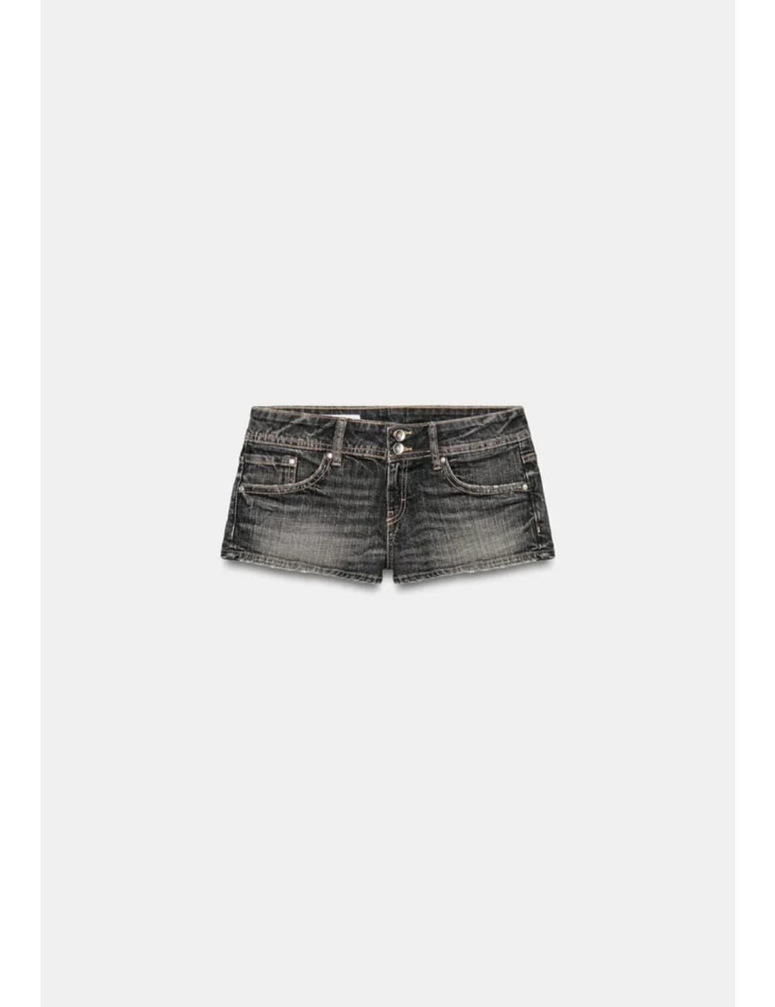 자라 TRF 로우라이즈 미니 데님 쇼츠 Zara 상품이미지1