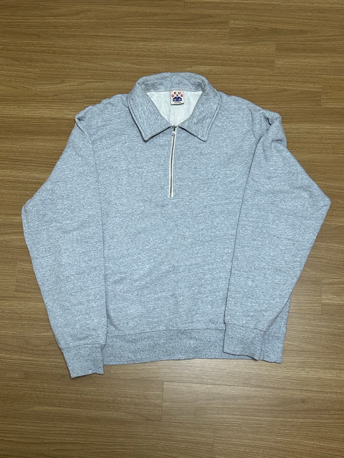 데우스 엑스 마키나 NAVAL ZIP NECK-GREY MARLE XL 상품이미지1