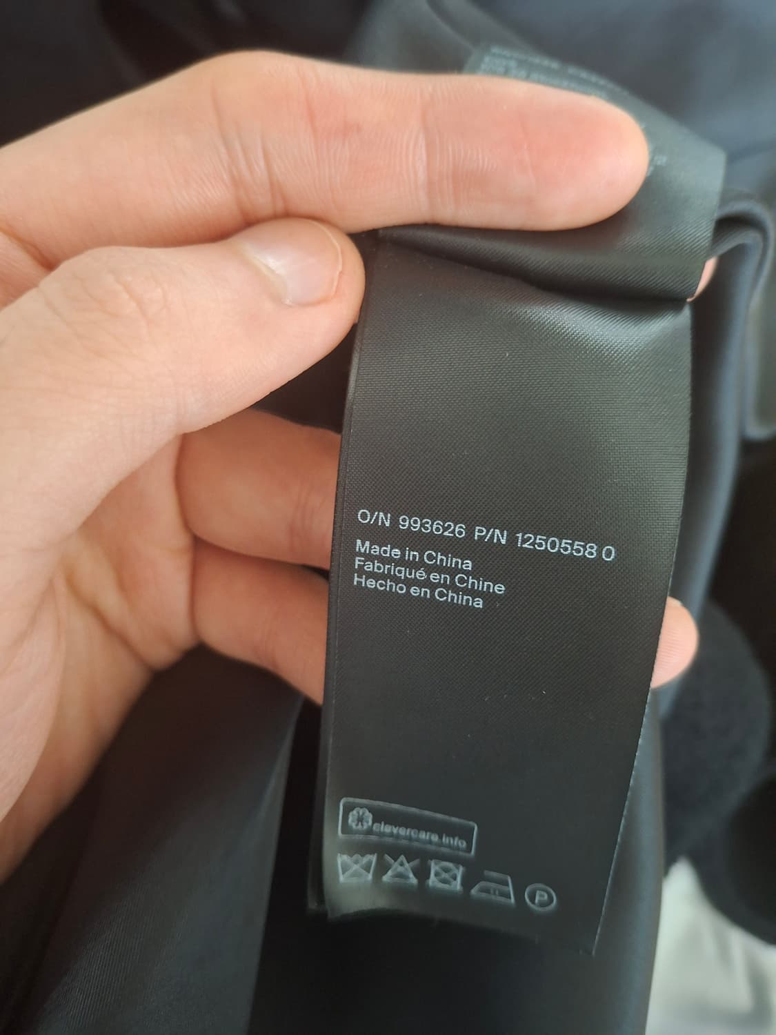 Cos 남성 후드 보일드 울 파카 재킷 상품이미지2