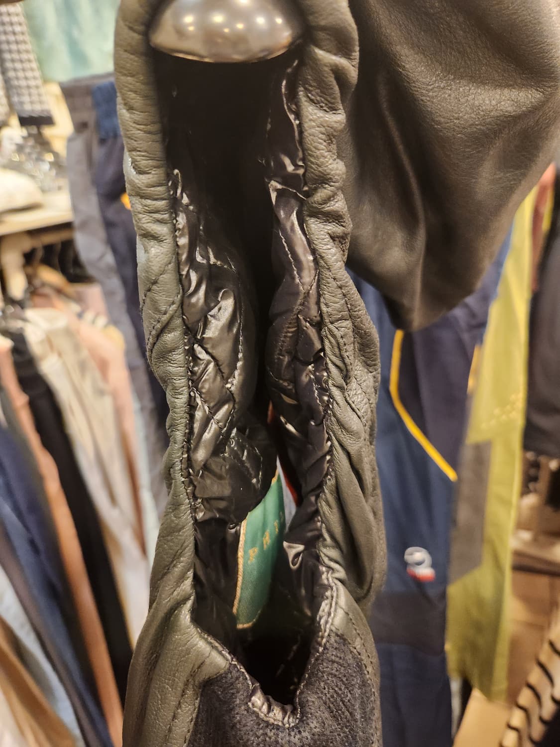 필립플레인 블랙 가죽 후드 조끼 상품이미지7